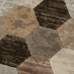 Dywany Z Krótkim Włosiem| Dywan plaster miodu beż SORRENTO 200x290 cm