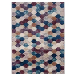 Dywany Z Krótkim Włosiem| Dywan plaster miodu kolorowy SORRENTO 160x230 cm