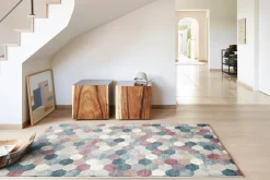 Dywany Z Krótkim Włosiem| Dywan plaster miodu kolorowy SORRENTO 160x230 cm