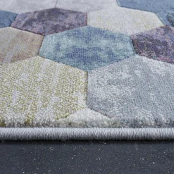 Dywany Z Krótkim Włosiem| Dywan plaster miodu kolorowy SORRENTO 160x230 cm