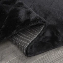 Dywany Rabbit|Dywany Shaggy| Dywan rabbit czarny MONTANA 160x220 cm