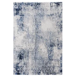 Dywan retro niebieski KAREN 120x160 cm