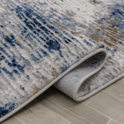 Chodniki|Dywany Z Krótkim Włosiem| Dywan retro niebieski KAREN 80x140 cm