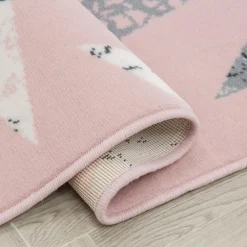 Dywany Dziecięce|Dywany| Dywan różowy GWIAZDY 160x230 cm