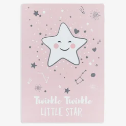 Dzieci Dywan różowy z gwiazdką PLAY 80x120 cm