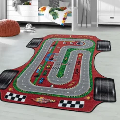 Dywany Dziecięce|Dywany| Dywan samochód czerwony PLAY 120x170 cm