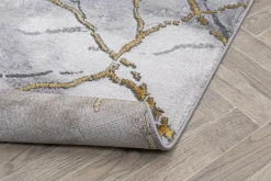 Dywan SPAZZIO SPĘKANIA ZŁOTE 160x230 cm