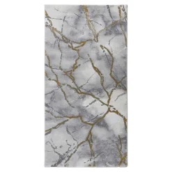 Chodniki|Dywany Z Krótkim Włosiem| Dywan SPAZZIO SPĘKANIA ZŁOTE 80x150 cm