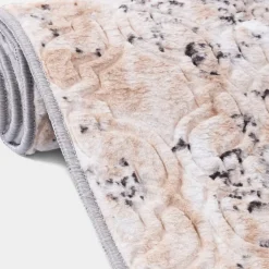 inny Dywan szarobeżowy PRZECIERKA VISION 3D 80x140 cm