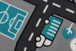 Dzieci Dywan szary DROGA 160x230 cm