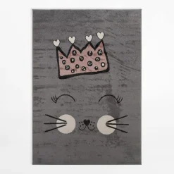 Dywany Dziecięce|Dywany|inny Dywan szary kot HAPPY 160x230 cm