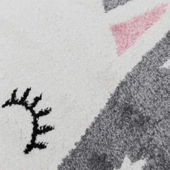 Dzieci Dywan szary, kotek HAPPY 80x150 cm