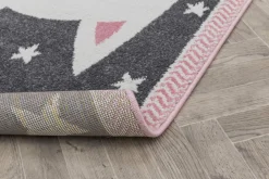 Dzieci Dywan szary, kotek HAPPY 120x170 cm