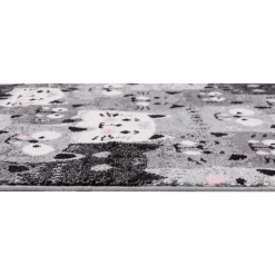 Dywany Dziecięce|Dywany| Dywan szary, koty HAPPY 120x170 cm