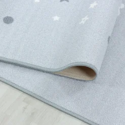 Dywany Dziecięce|Dywany| Dywan szary z gwiazdką PLAY 160x230 cm