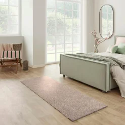 Dywany Z Krótkim Włosiem| Dywan taupe CLEVER 67x180 cm