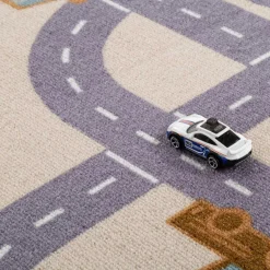 Dywany Dziecięce|Dywany|inny Dywan ulice beżowy SCANROAD 80x150 cm