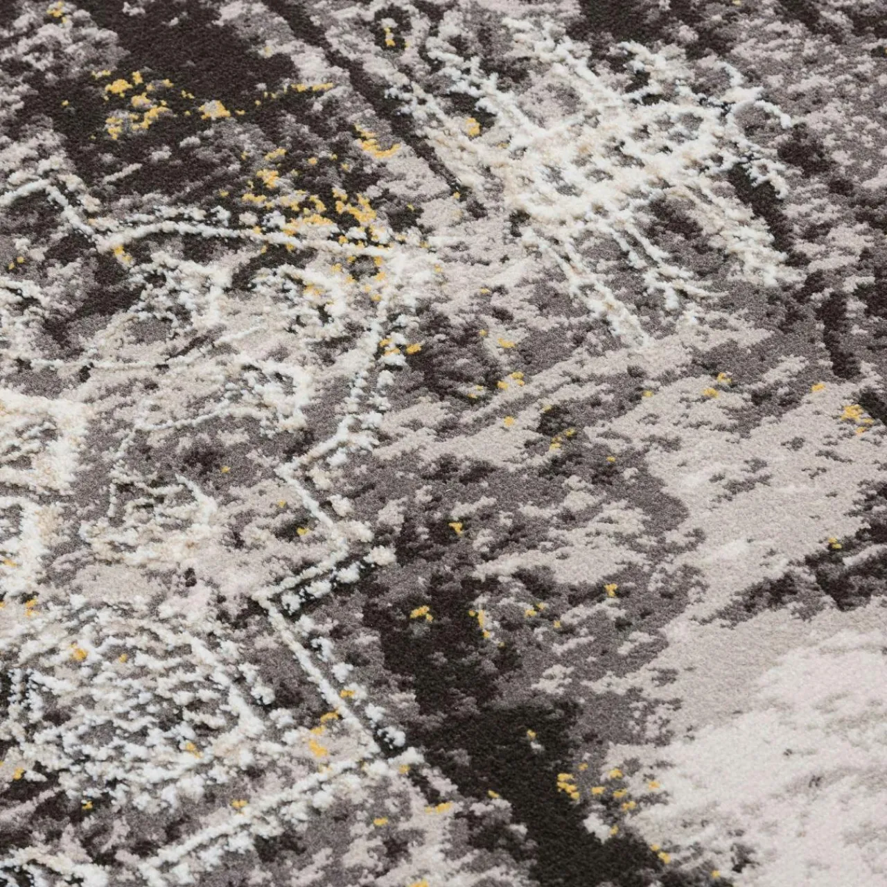 Dywany Z Krótkim Włosiem| Dywan vintage czarny MONAKO 160x230 cm