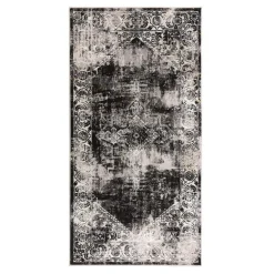 Chodniki|Dywany Z Krótkim Włosiem| Dywan vintage czarny MONAKO 80x150 cm