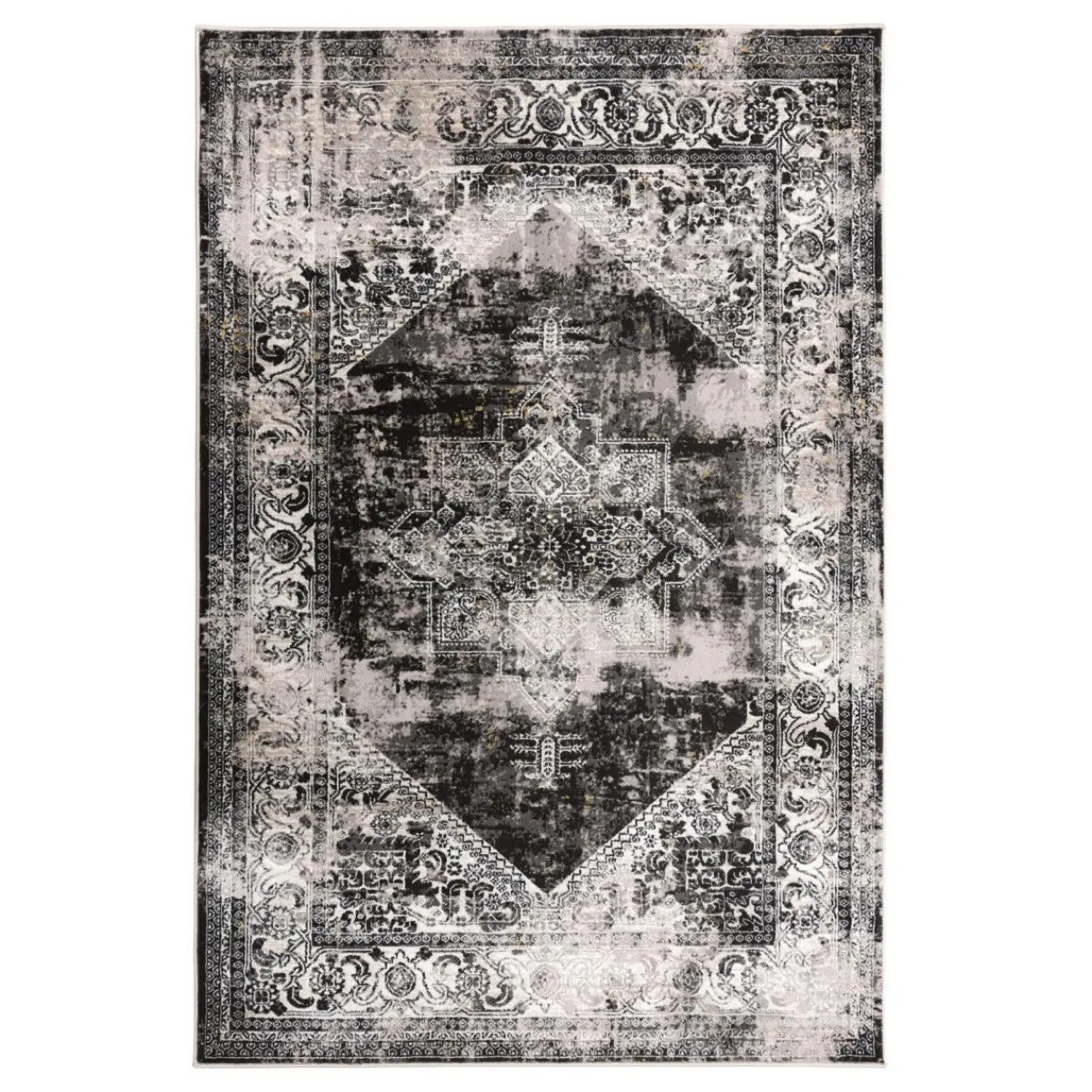 Dywan vintage czarny MONAKO