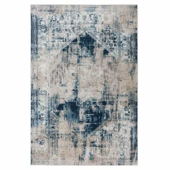 Dywany Z Krótkim Włosiem| Dywan vintage niebieski MONAKO 160x230 cm