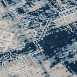 Dywany Z Krótkim Włosiem| Dywan vintage niebieski MONAKO 160x230 cm