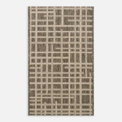 inny Dywan w kratę szary JUTA 40x60 cm