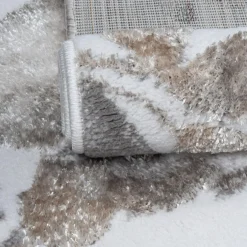 Dywany Z Krótkim Włosiem| Dywan w kwiaty beżowy SALSA 120x170 cm