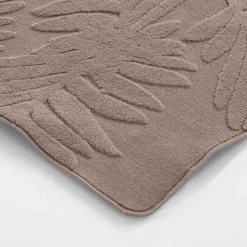 Dywany Z Krótkim Włosiem|inny Dywan w liście EMMA 3D brązowy, 120x160 cm