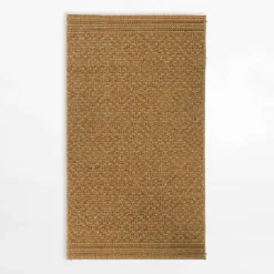 inny Dywan w romby beżowy NATURA 80x150 cm