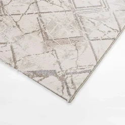 Chodniki|Dywany Z Krótkim Włosiem|inny Dywan w romby SPAZZIO, kremowy, 80x150 cm