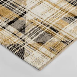 inny Dywan w trójkąty szaro-żółty MALTA 120x170 cm