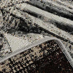 Dywany Zewnętrzne|Dywany Zewnętrzne|inny Dywan w trójkąty szary MALTA 120x170 cm