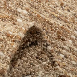 inny Dywan wełniany brązowy LIMA 140x200 cm