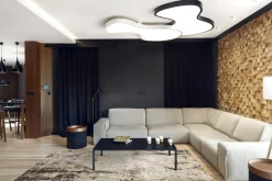 Dywan wełniany popielaty GUSTO CONTRE 200x300 cm