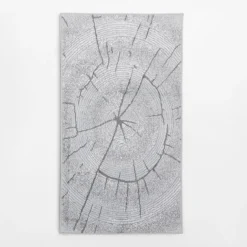 Chodniki|Dywany Z Krótkim Włosiem|inny Dywan wzór plaster drewna szary MIRACLE 80x150 cm