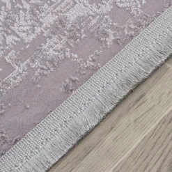 Dywan z frędzlami - różowy STELLA 120x170 cm