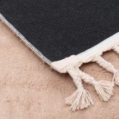 Dywan z frędzlami beżowy PULLY 160x230 cm