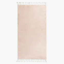 Chodniki|Dywany Z Krótkim Włosiem| Dywan z frędzlami beżowy PULLY 80x150 cm