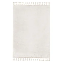 Dywany Z Krótkim Włosiem|inny Dywan z frędzlami kremowy ALASKA 200x290 cm