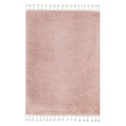 Dywany Shaggy| Dywan z frędzlami różowy ALASKA 160x230 cm