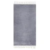 Dywan z frędzlami szary ALASKA 80x150 cm