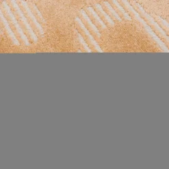 Dywany Z Krótkim Włosiem| Dywan z geometrycznym wzorem pomarańczowy BRELA 120x170 cm