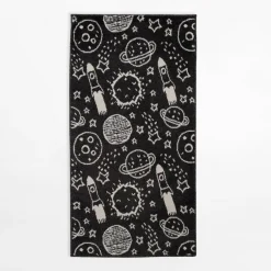 Dywany Dziecięce|Dywany|inny Dywan z kosmicznym wzorem HAPPY, 80x150 cm