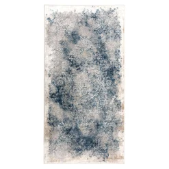 Dywan z orientalnym wzorem niebieski MONAKO 80x150 cm