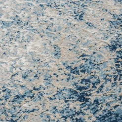 Dywan z orientalnym wzorem niebieski MONAKO 80x150 cm