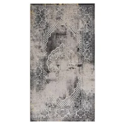 Chodniki|Dywany Z Krótkim Włosiem| Dywan z orientalnym wzorem szary ALMERA 80x140 cm