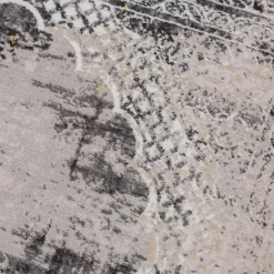 Dywan z orientalnym wzorem szary ALMERA 160x220 cm