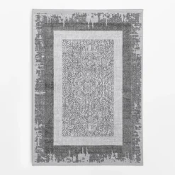 Dywany Z Krótkim Włosiem|inny Dywan z ornamentem szary MIRACLE 120x170 cm