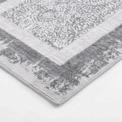 Chodniki|Dywany Z Krótkim Włosiem|inny Dywan z ornamentem szary MIRACLE 80x150 cm